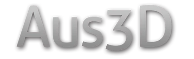 Aus3D logo